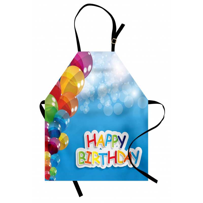 Vibrant Balloons Sky Apron