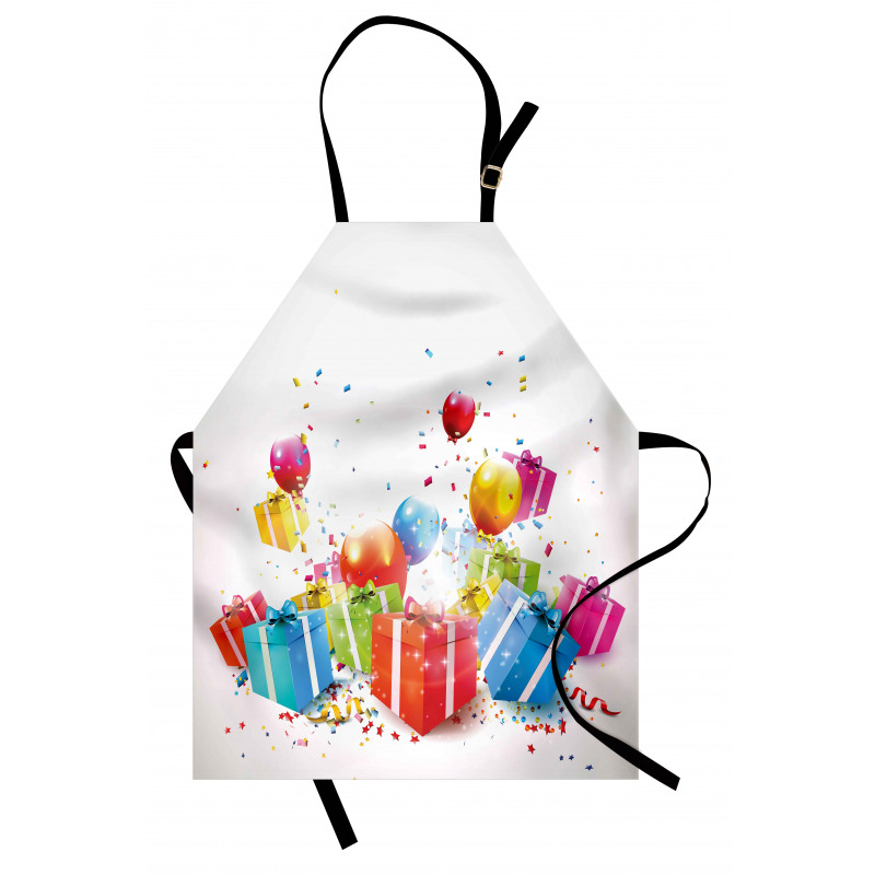 Surprise Boxes Balloon Apron