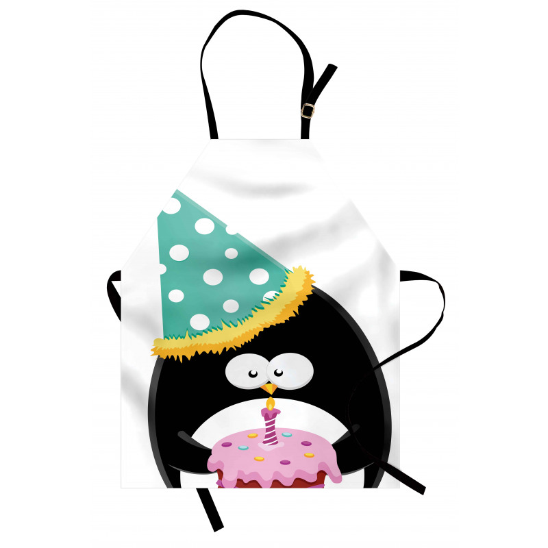 Party Hat Cake Newborn Apron