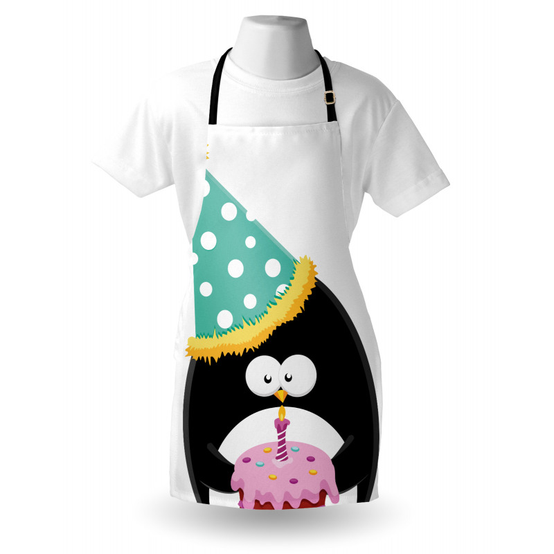 Party Hat Cake Newborn Apron