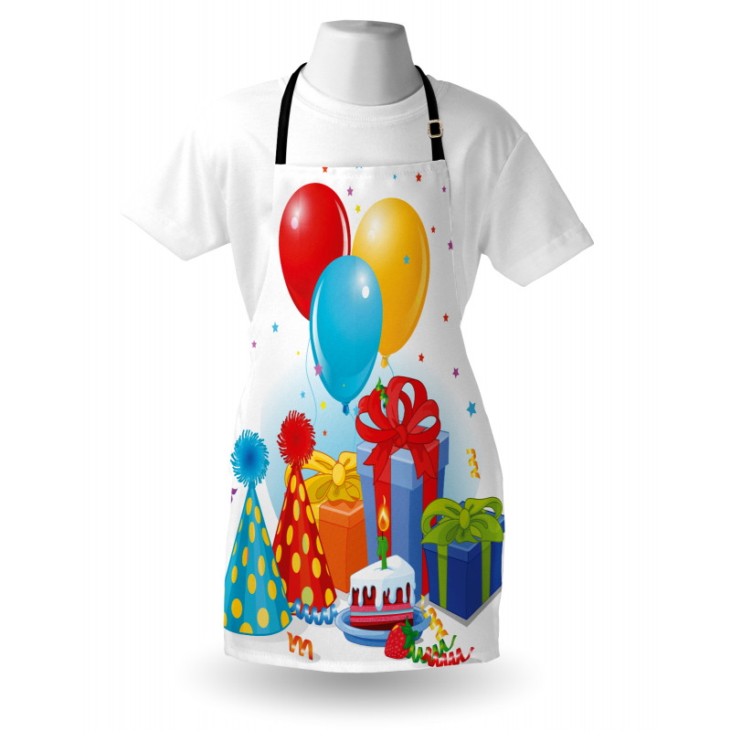 Pie Hats Presents Ballons Apron