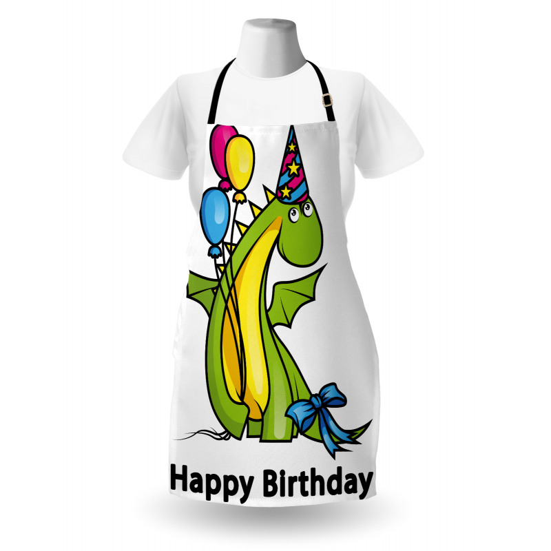 Birthday Dinosaur Apron