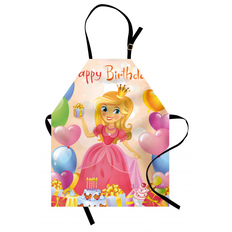 Girl Princess Themed Apron