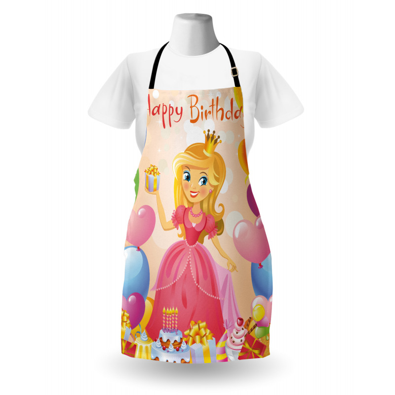 Girl Princess Themed Apron