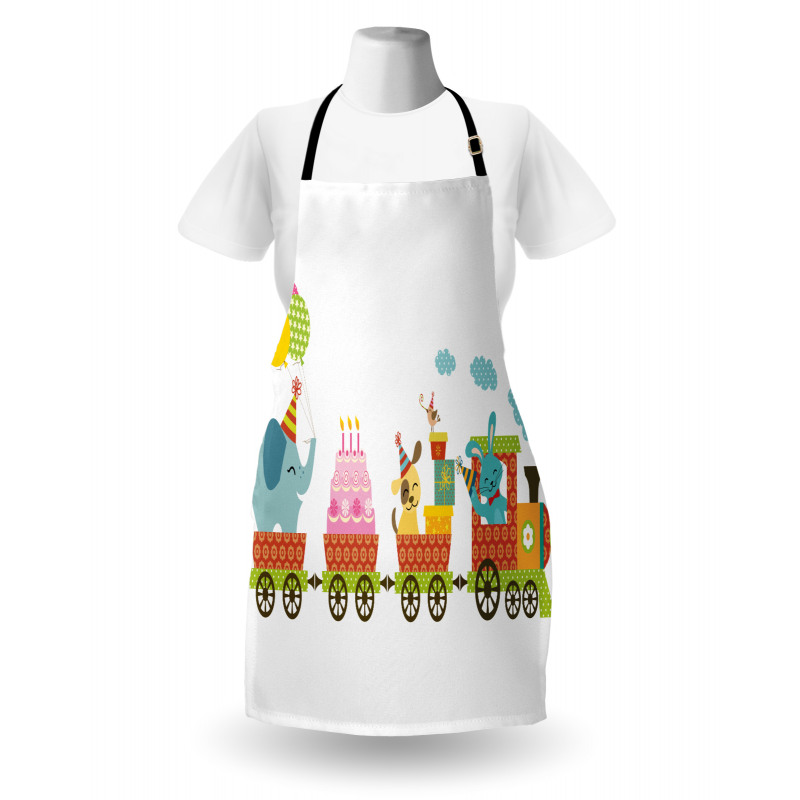 Birthday Cake Animal Apron