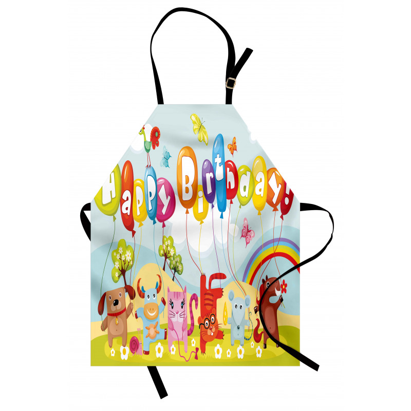 Farm Barn Animals Apron