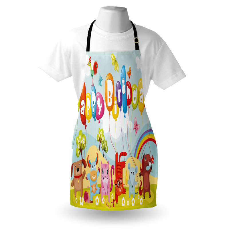 Farm Barn Animals Apron