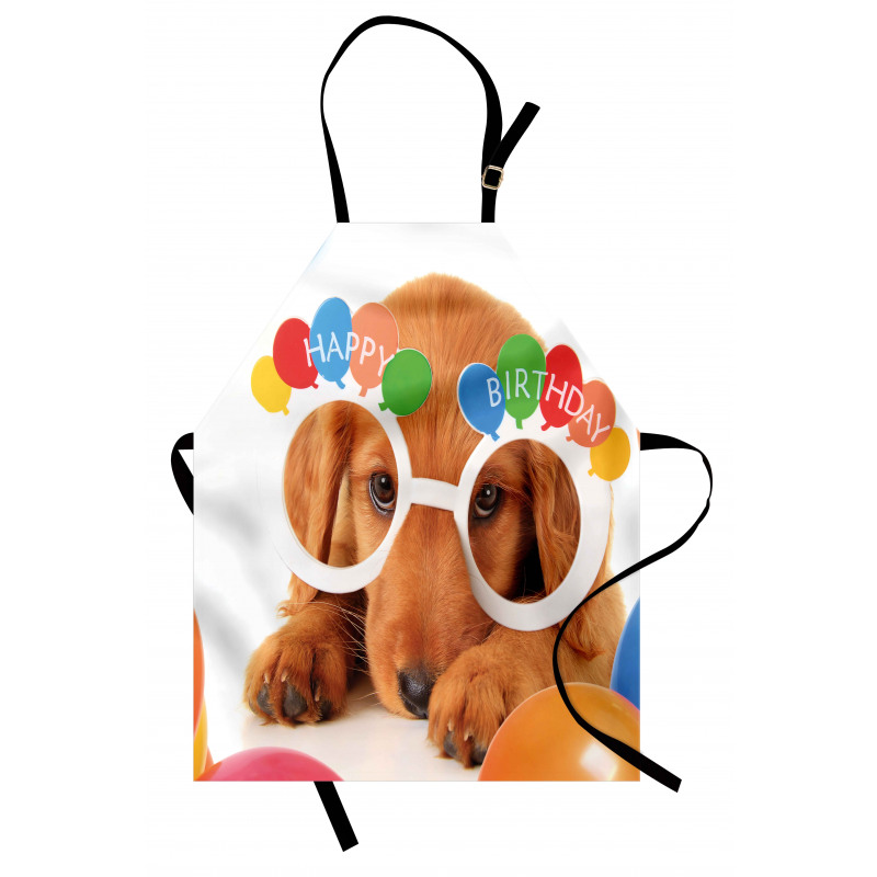 Puppy Dog Birthday Apron