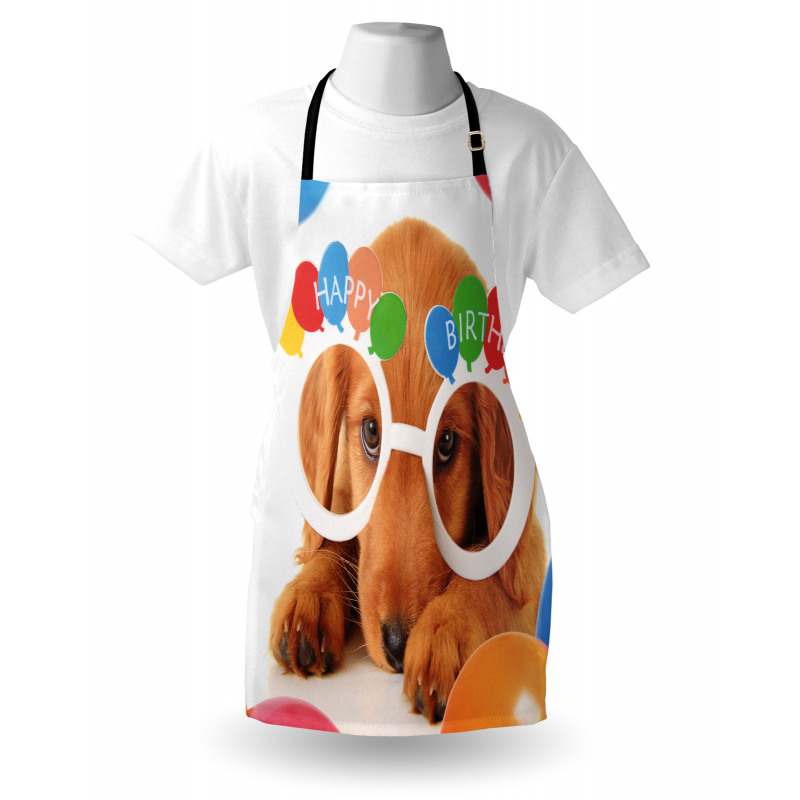 Puppy Dog Birthday Apron