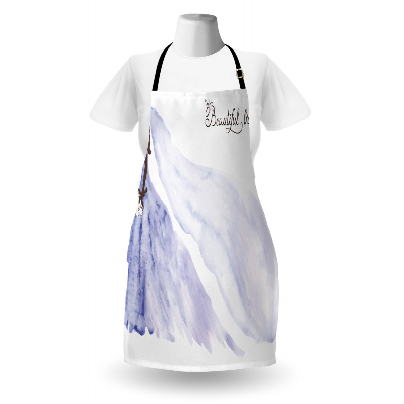 Abstract Wedding Apron