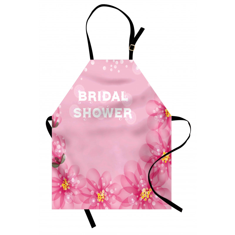 Abstract Petals Dots Apron