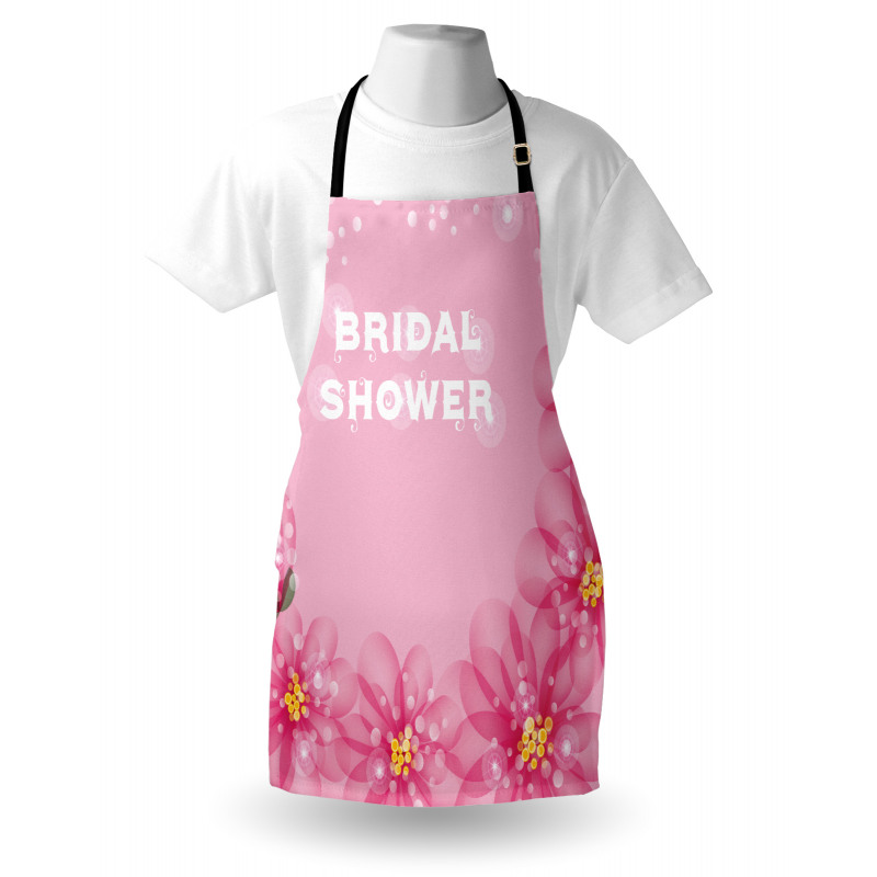 Abstract Petals Dots Apron