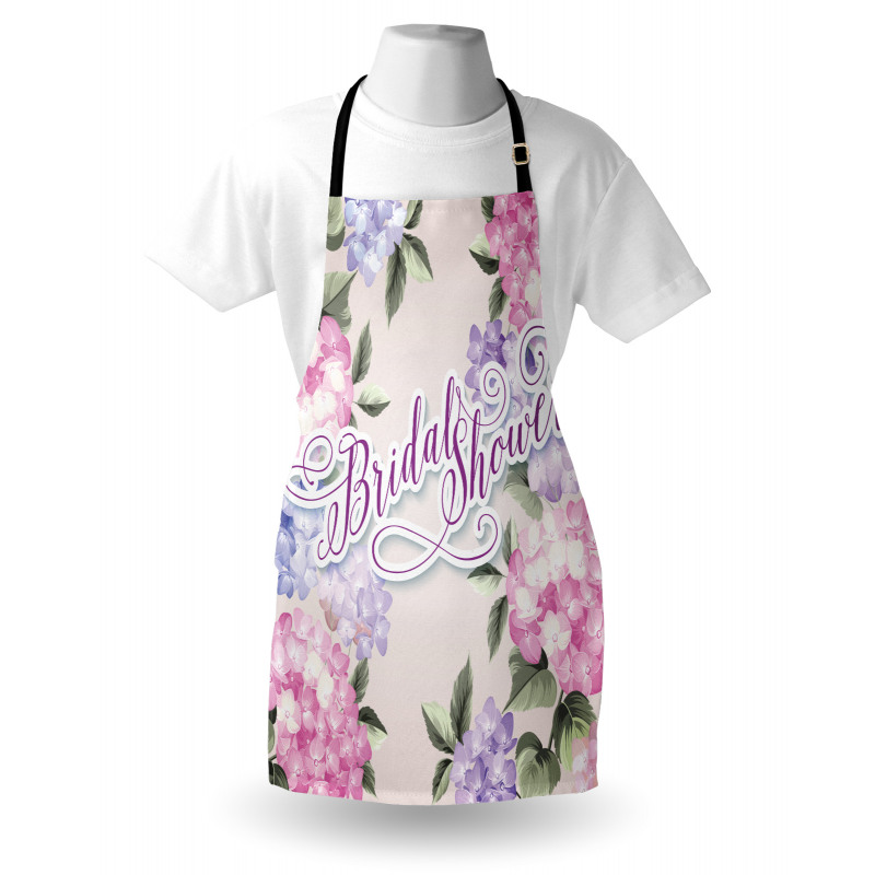 Bride Hydrangeas Apron