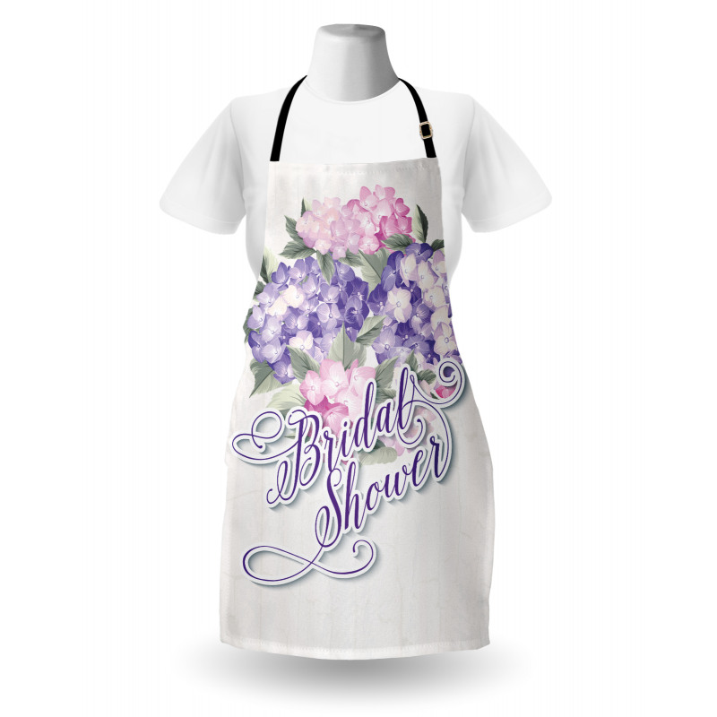 Shabby Hydrangeas Apron