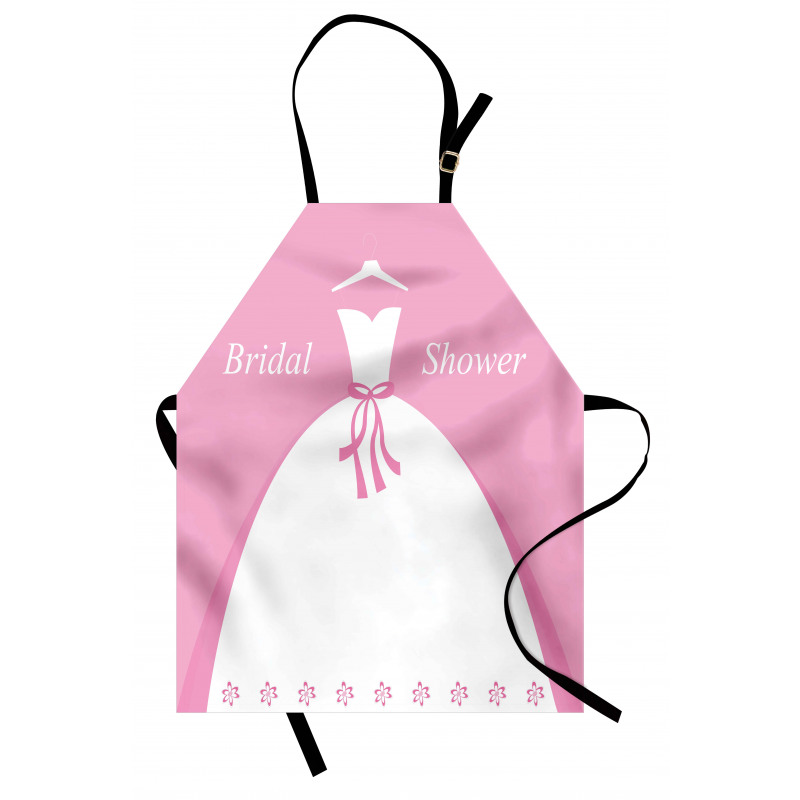 Wedding Bride Dress Apron