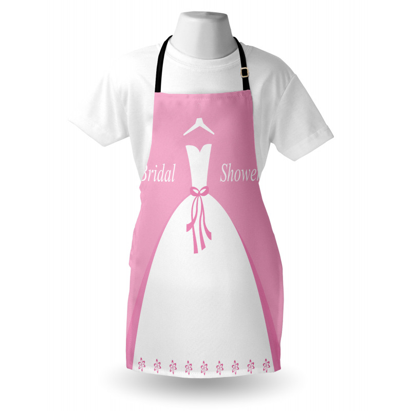 Wedding Bride Dress Apron