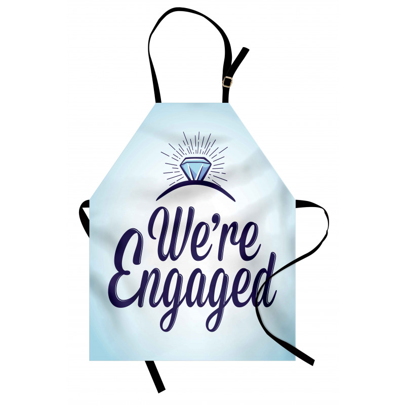 We Are Engaged Apron