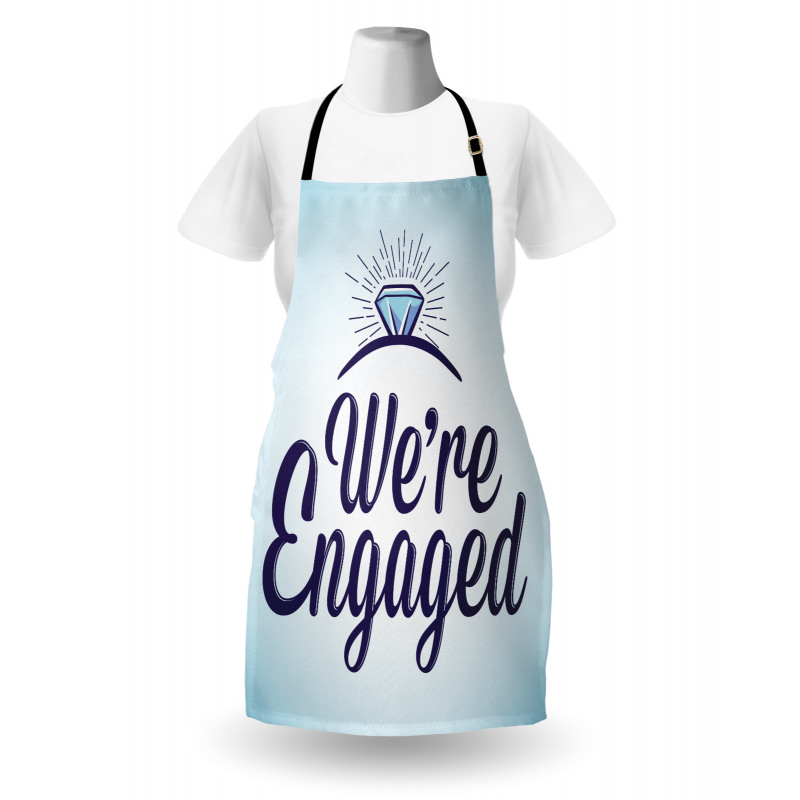 We Are Engaged Apron