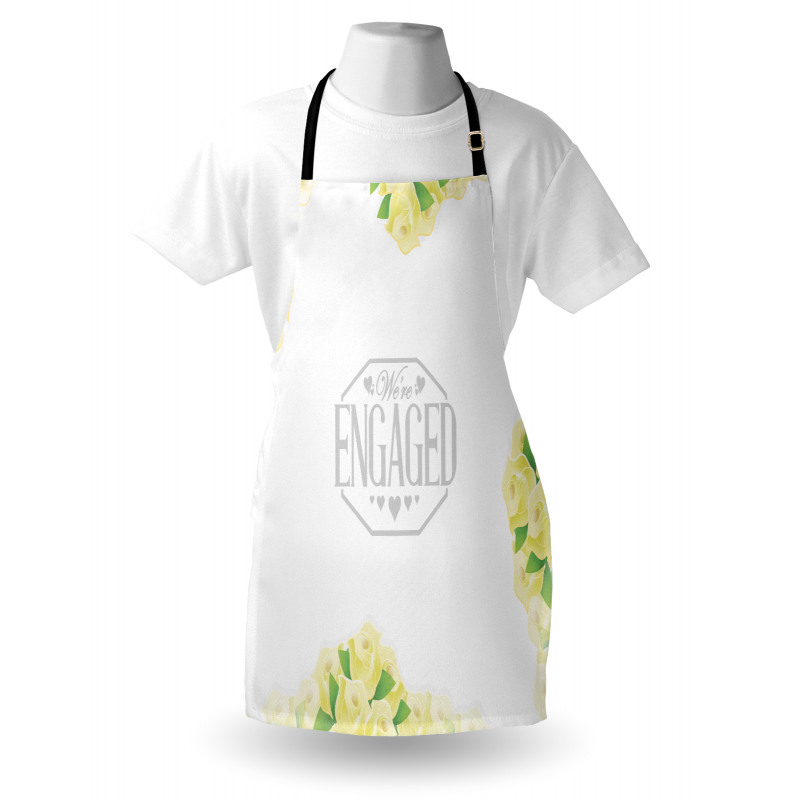 Roses and Leaves Apron