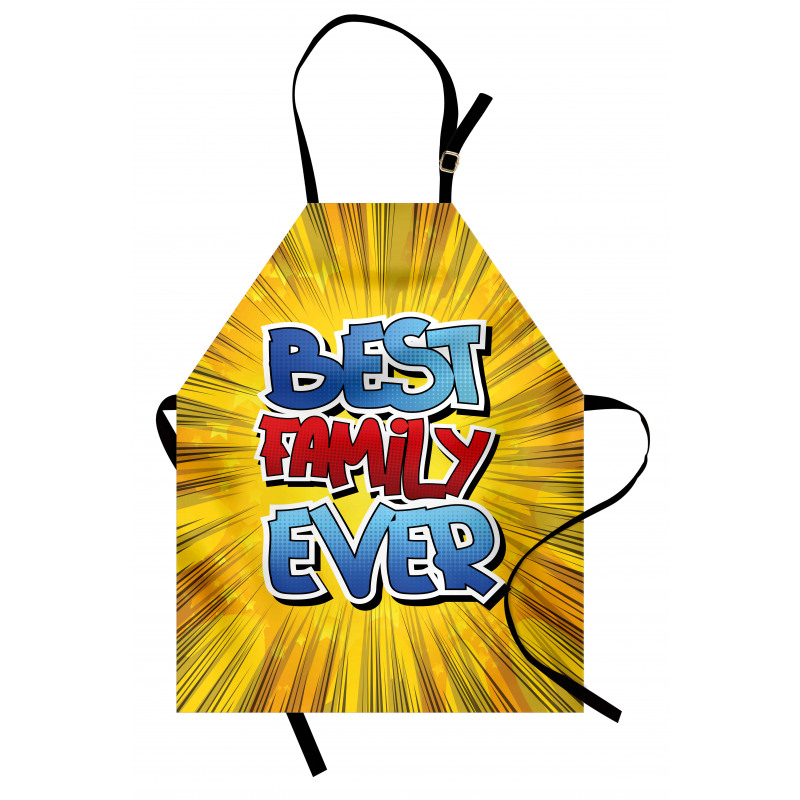 Best Family Ever Words Apron