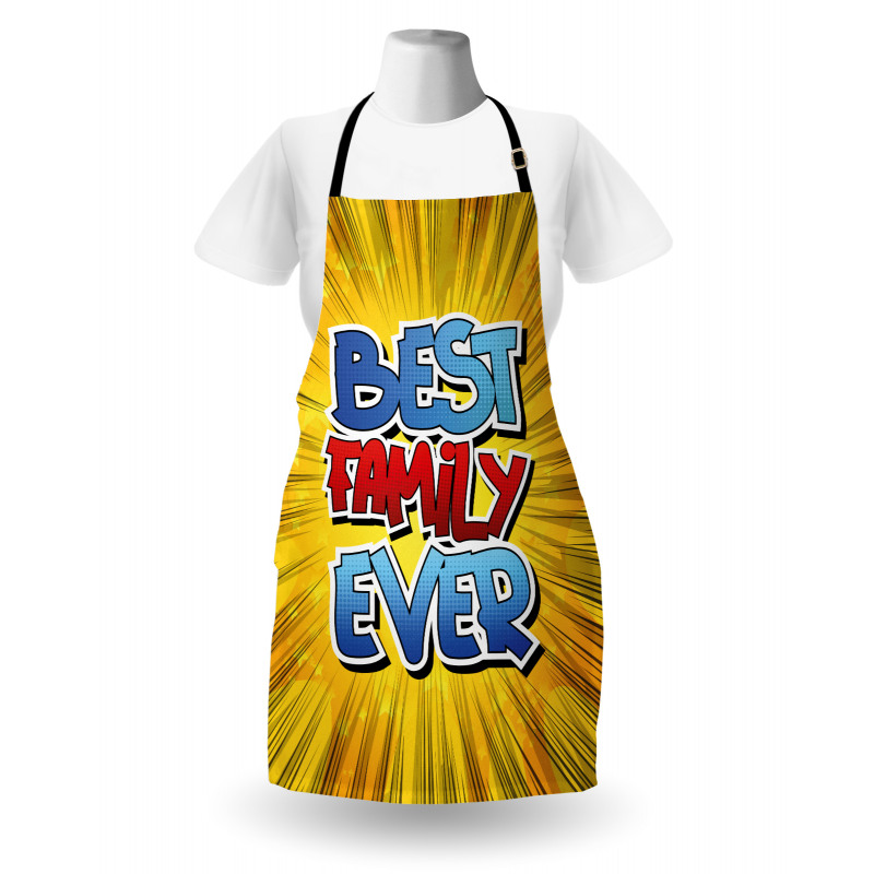Best Family Ever Words Apron
