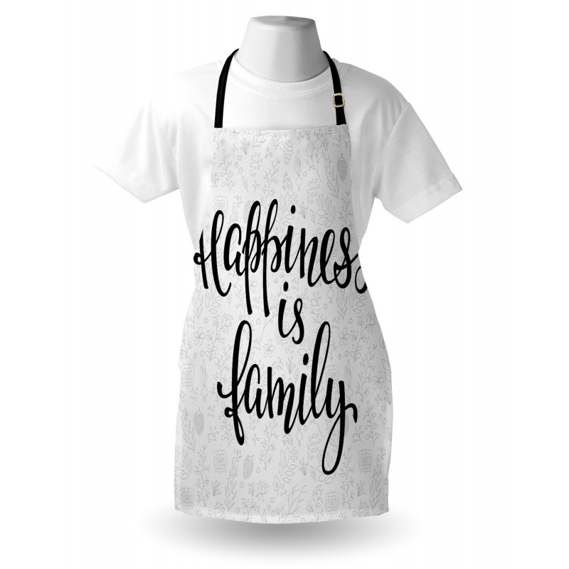 Happiness Phrase Apron