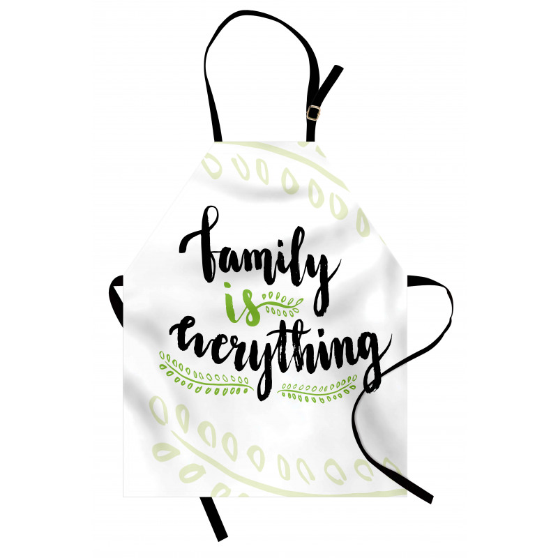 Lettering Phrase Apron