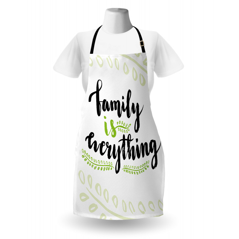 Lettering Phrase Apron