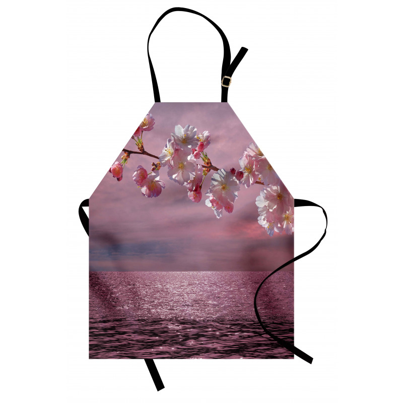 Cherry Tree Branch Apron