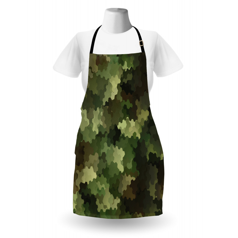 Glass Effect Abstract Apron