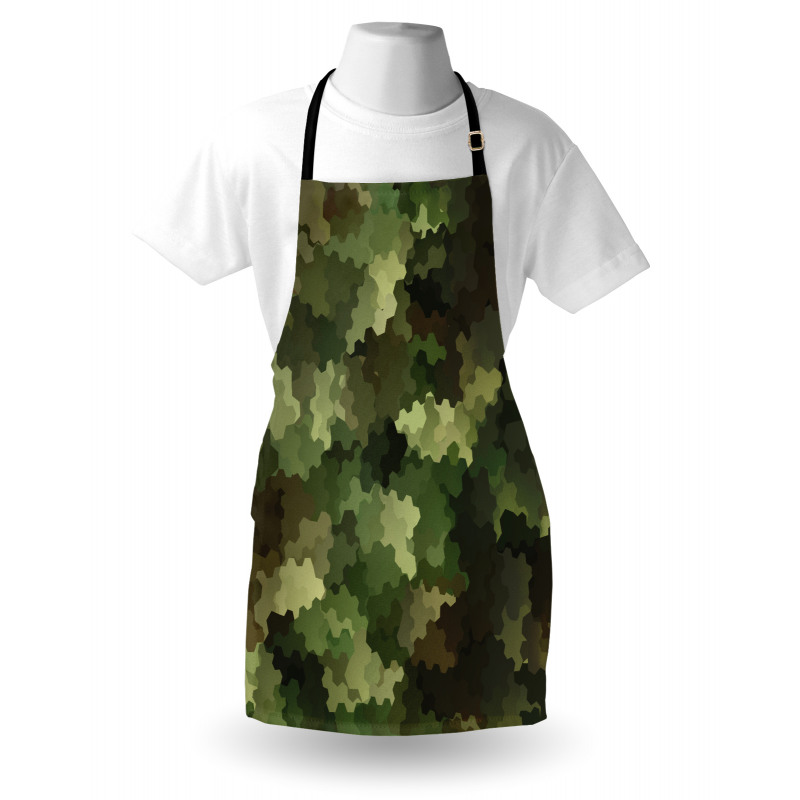Glass Effect Abstract Apron