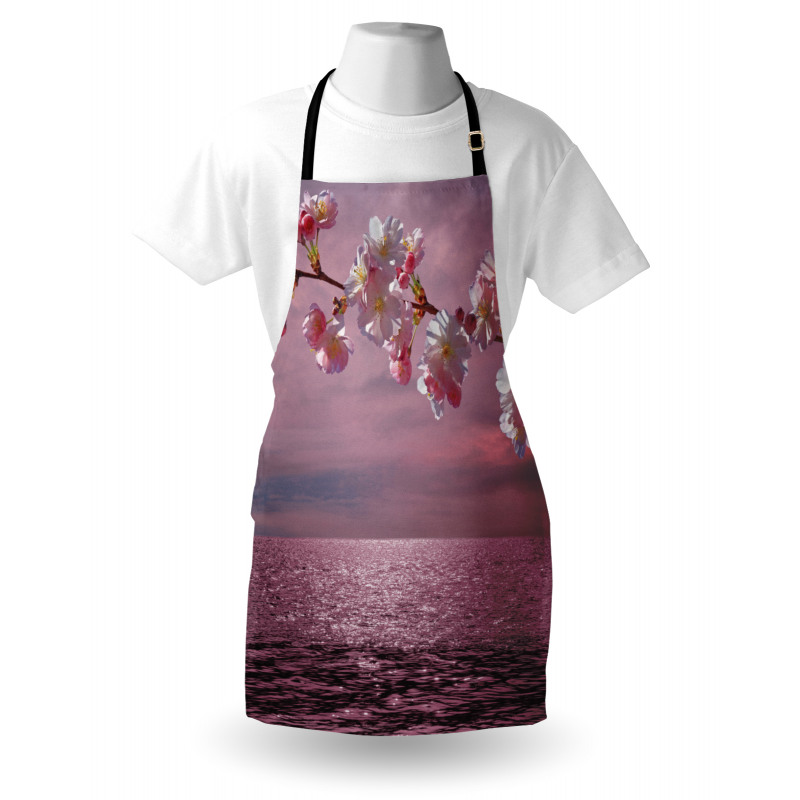 Cherry Tree Branch Apron