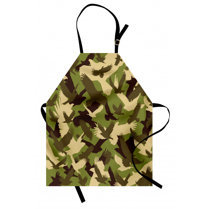 Open Wings Camouflage Apron