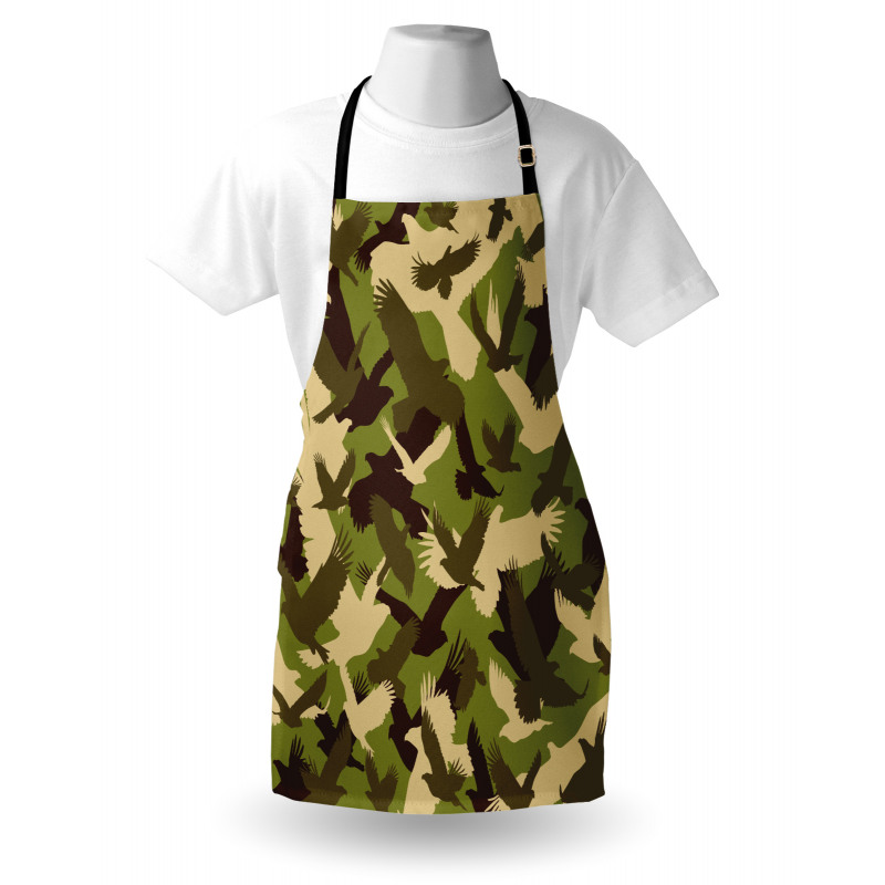 Open Wings Camouflage Apron