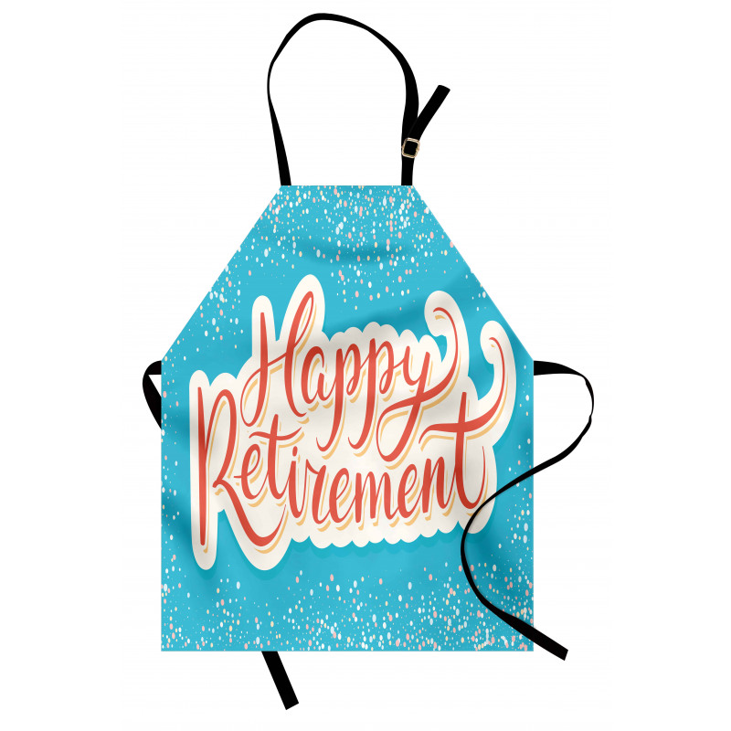 Happy Retirement Apron