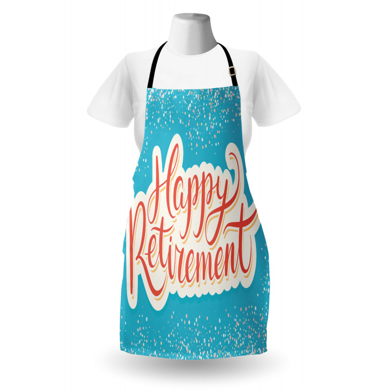 Happy Retirement Apron