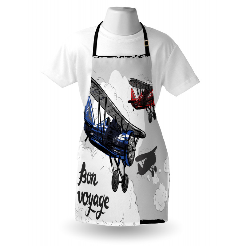 Retro Bon Voyage Apron