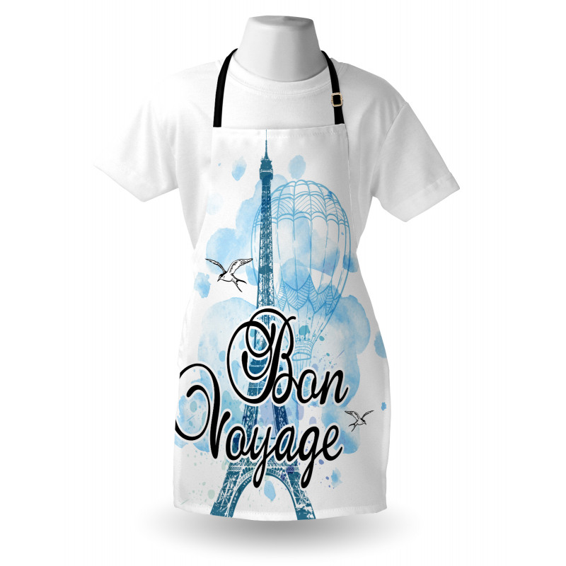 Eyfel Kulesi Mutfak Önlüğü Paris Seyahatı