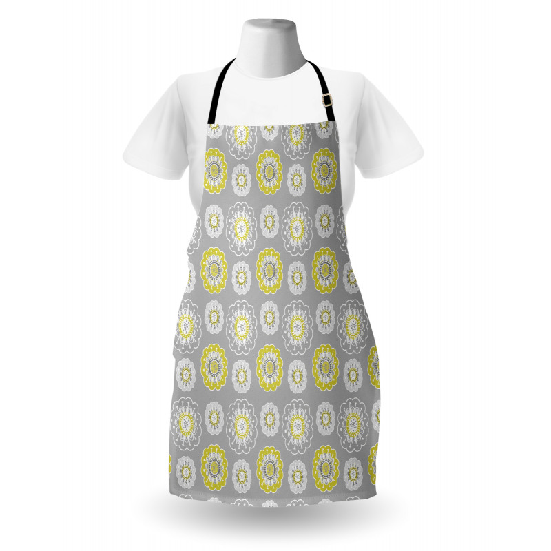 Flowers Swirls Apron