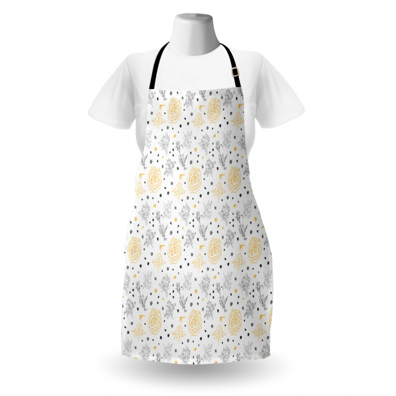Roses Flowers Apron