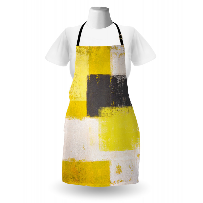 Grunge Brushstrokes Apron