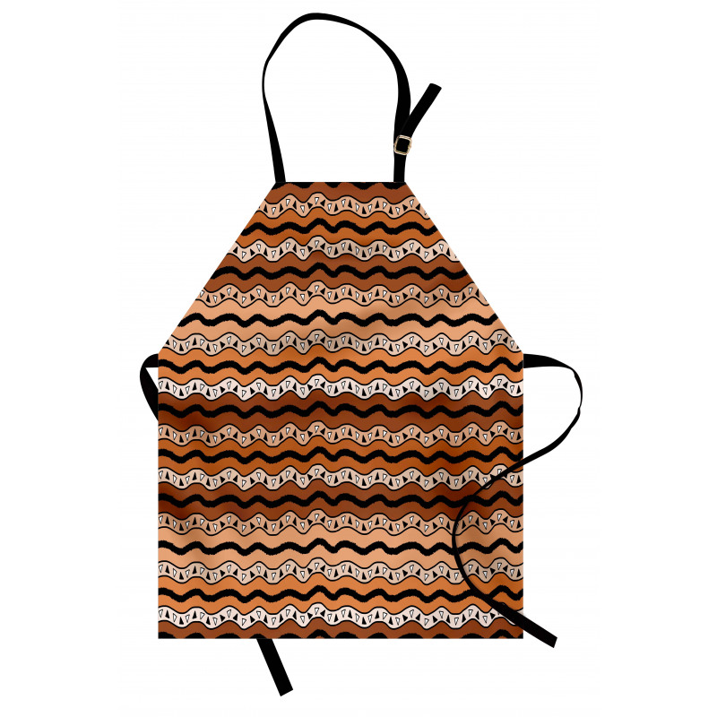 Tribal Wavy Lines Apron