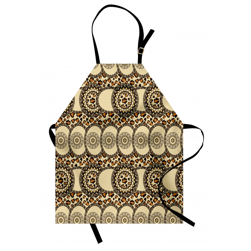 Folk Jungle Animal Boho Apron