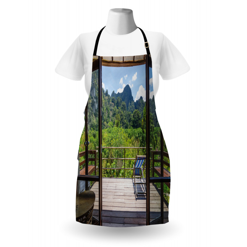 Sunny Day Mountain View Apron