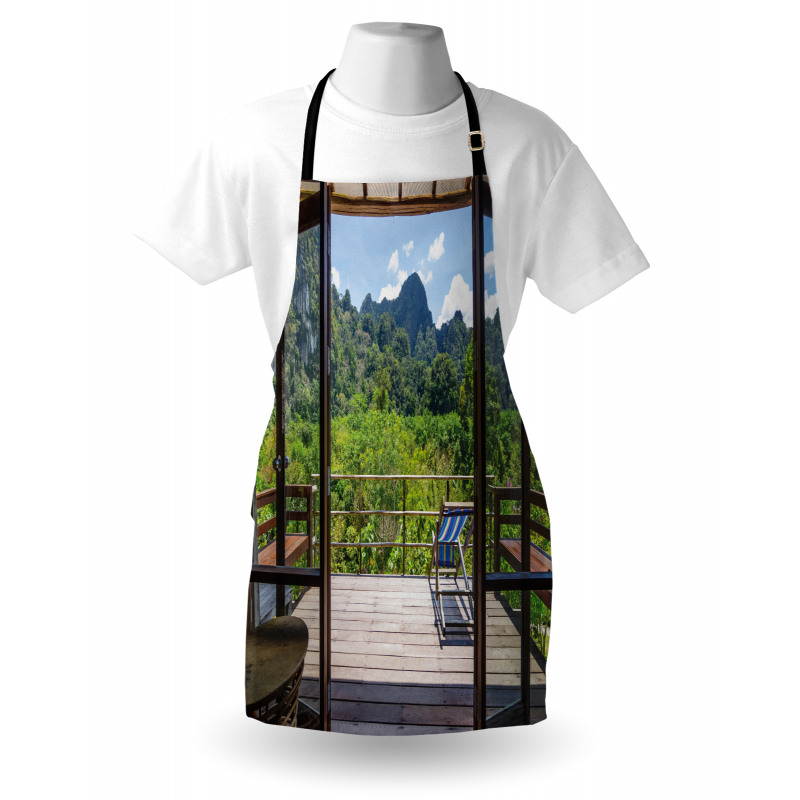 Sunny Day Mountain View Apron