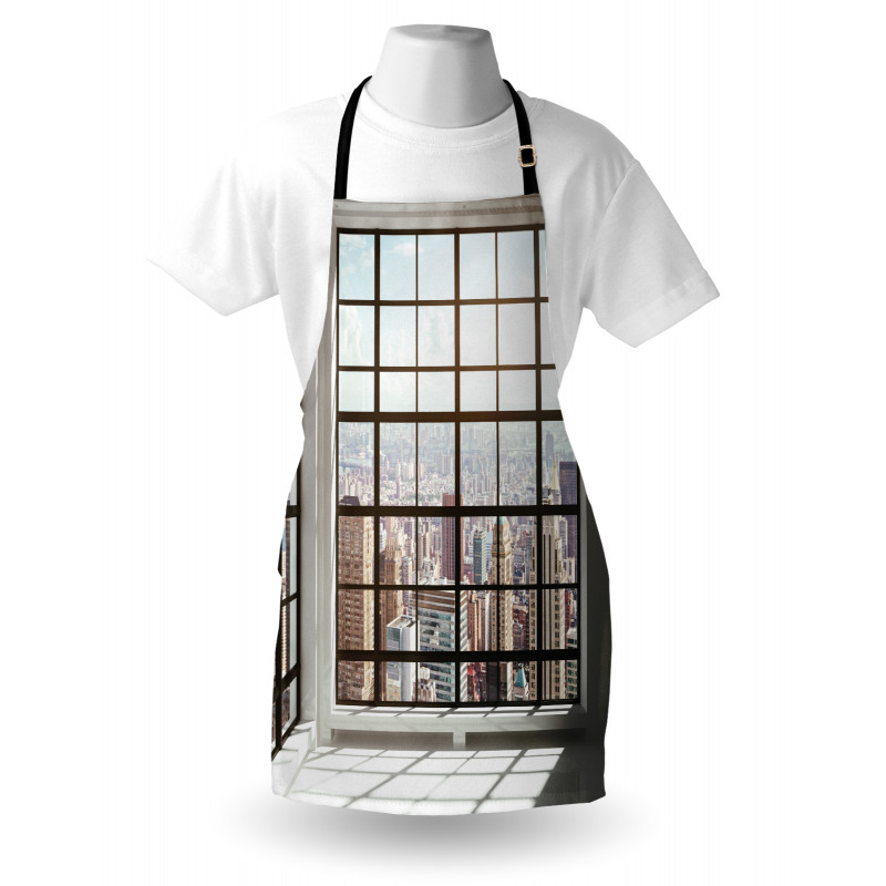 Urban Modern City View Apron