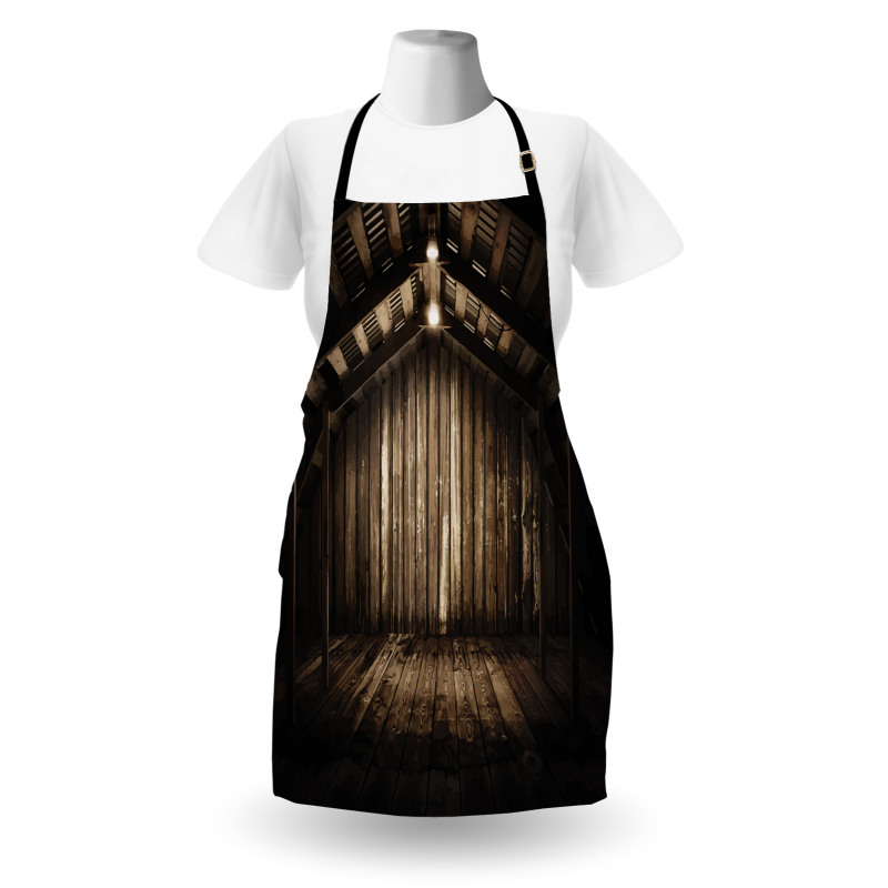 Wooden Cottage Apron