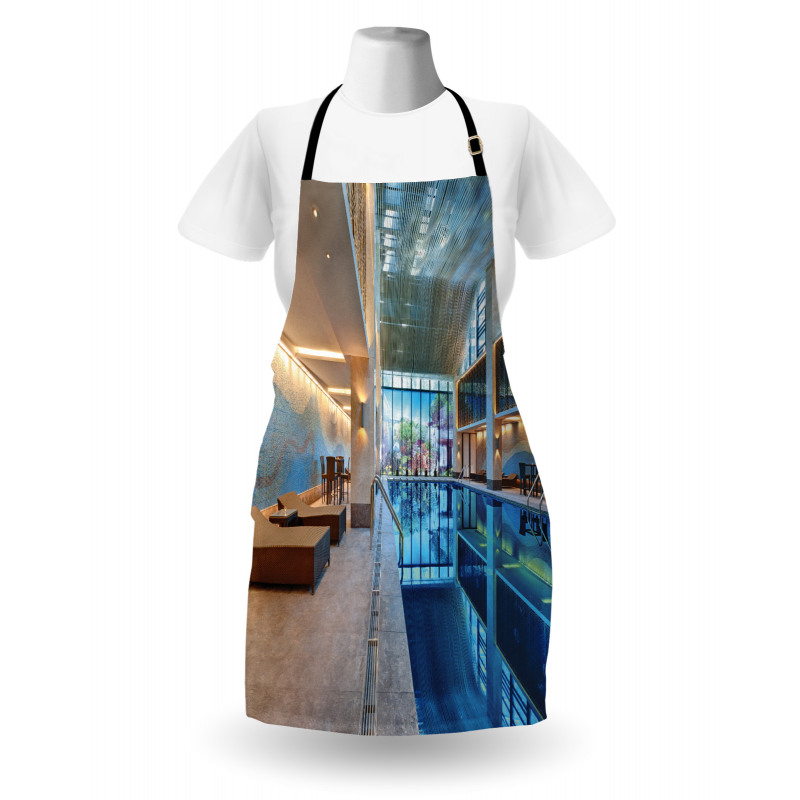 Calming Relaxing Pool Seats Apron