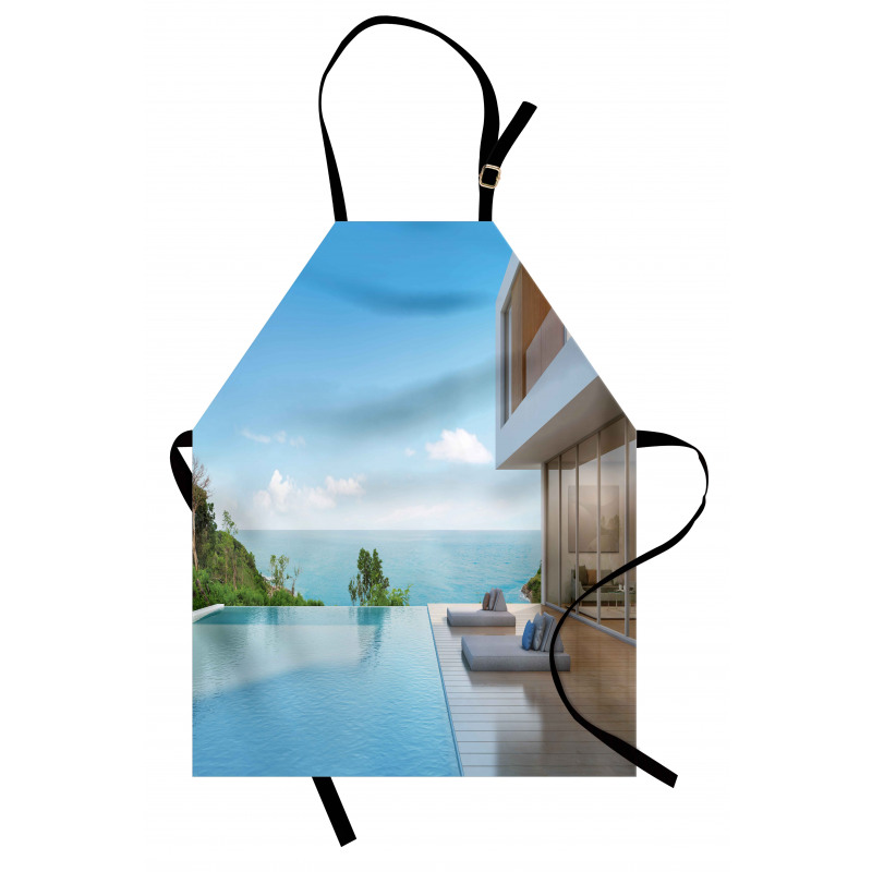 Minimalist Beach House Apron