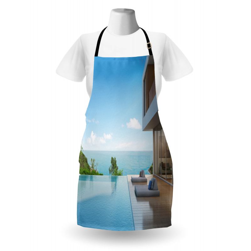 Minimalist Beach House Apron